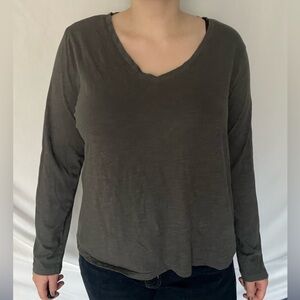 Grey Sonoma 100% cotton long sleeve t-shirt
